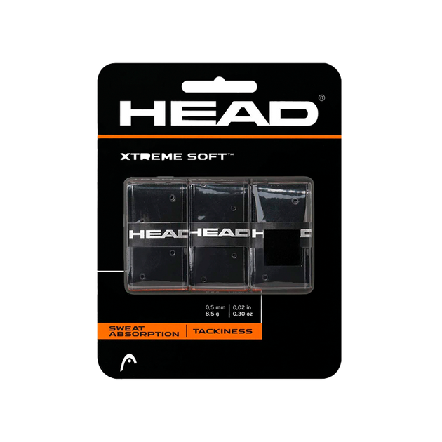 Overgrip Head XtremeSoft (Pack x 3) Negro  Head   