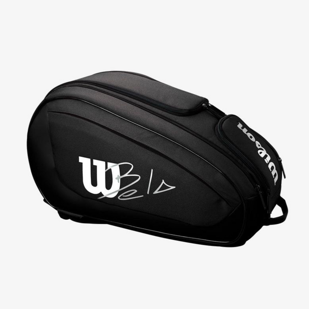 Wilson Bela Super Tour Padel Bag Black Bags Wilson   