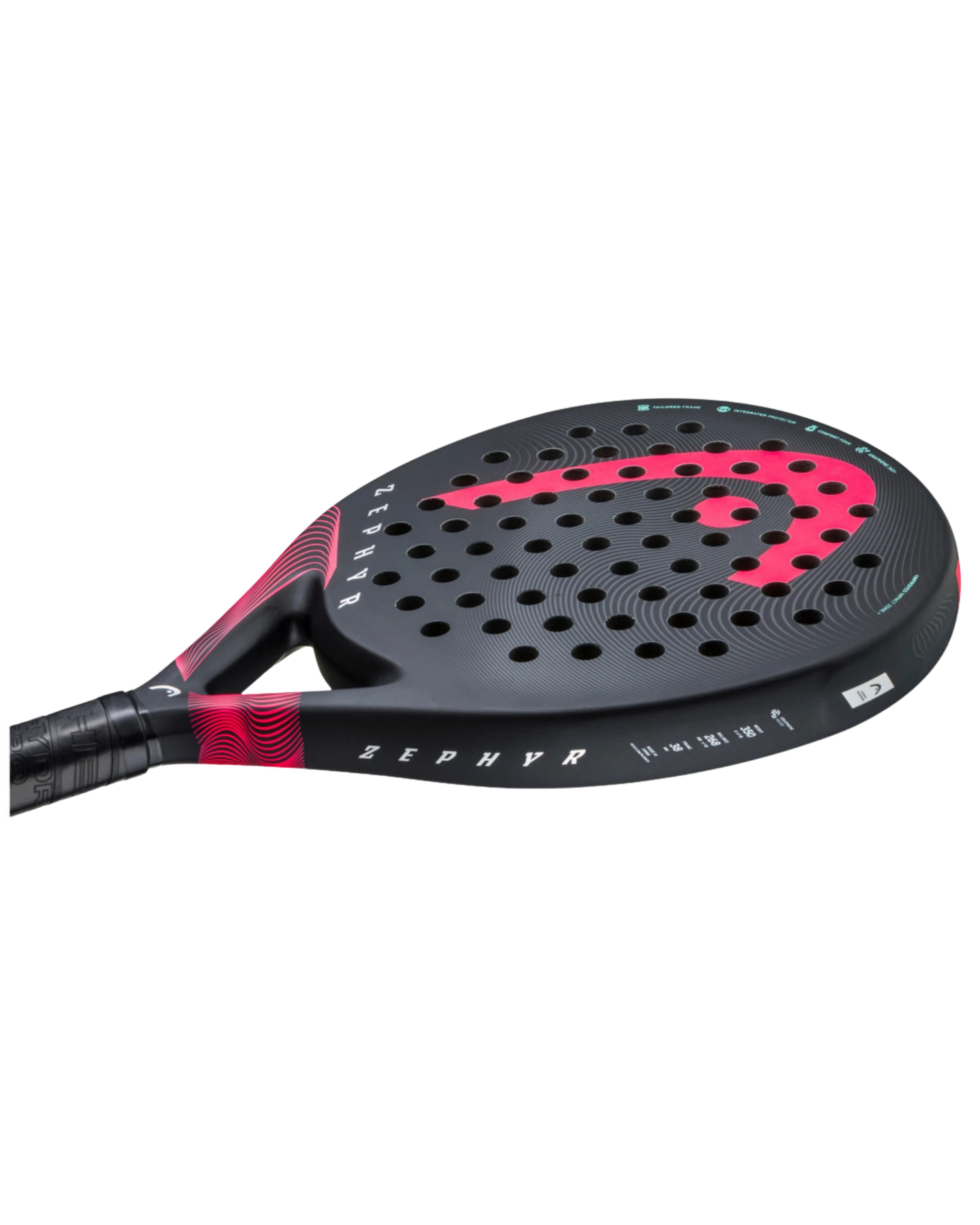 Head Zephyr Pink 2023 Padel Racket  Head   