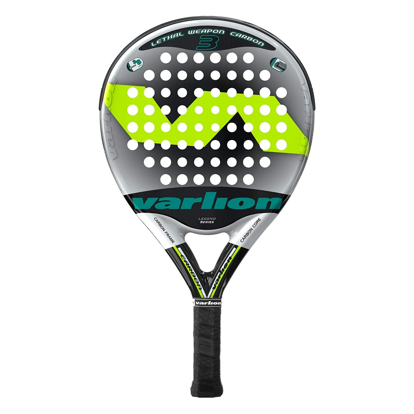 Varlion LW CARBON 3 Black Edition | Padel Racket Rackets Varlion   