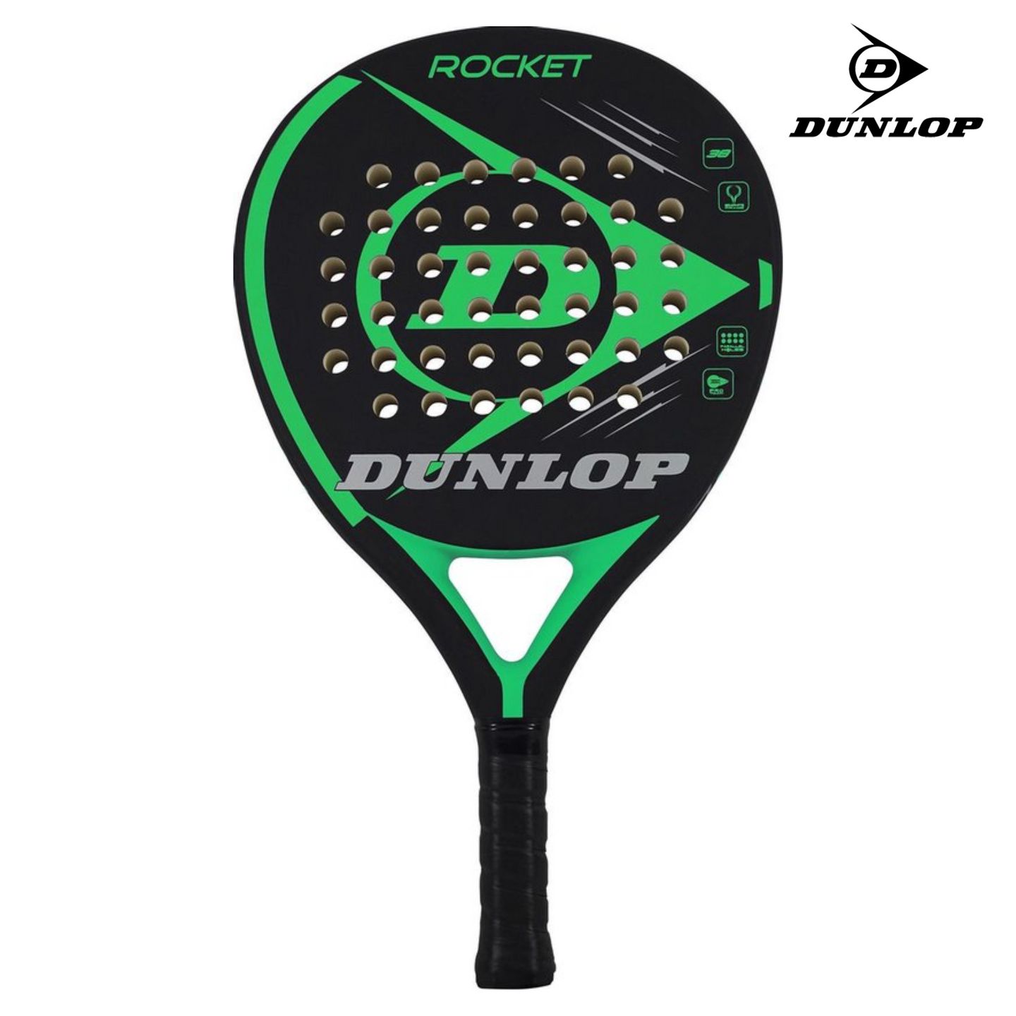 Dunlop Rocket Green | Padel Racket Rackets Dunlop   