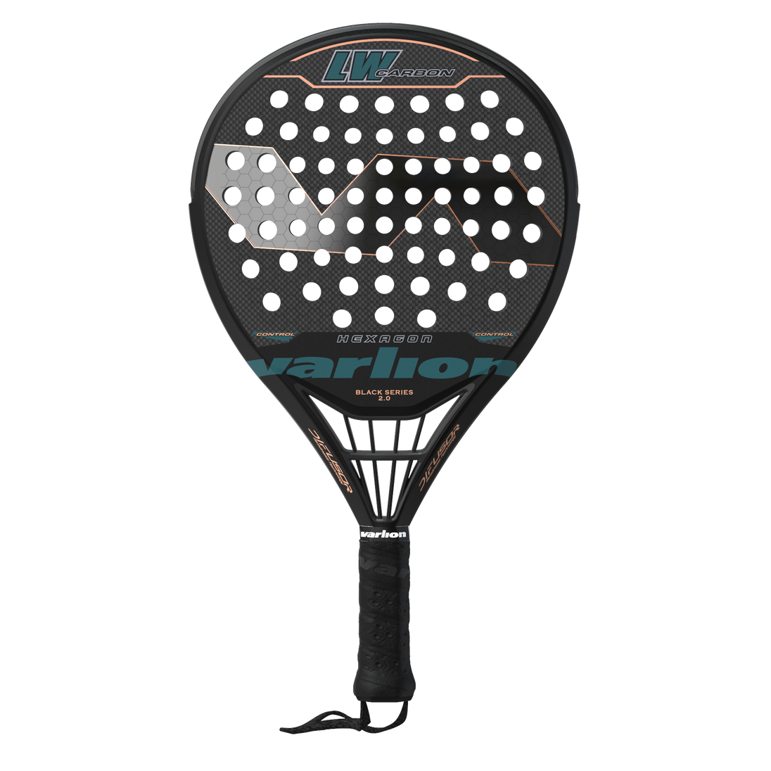 Varlion LW Carbon Difusor Black 2.0 | Padel Racket Rackets Varlion   