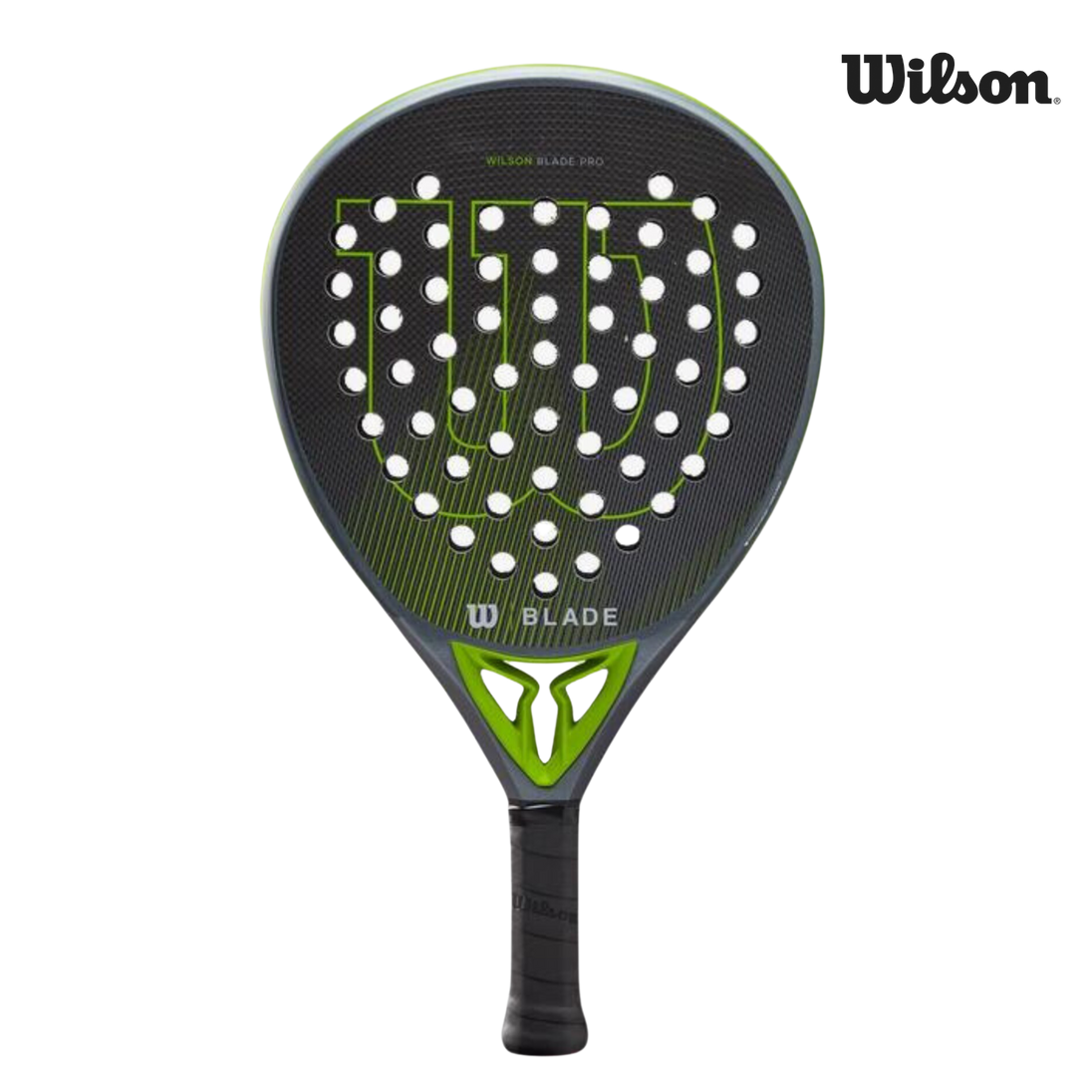 Wilson Blade Pro V2 Black/Green | Padel Racket Racket Wilson   