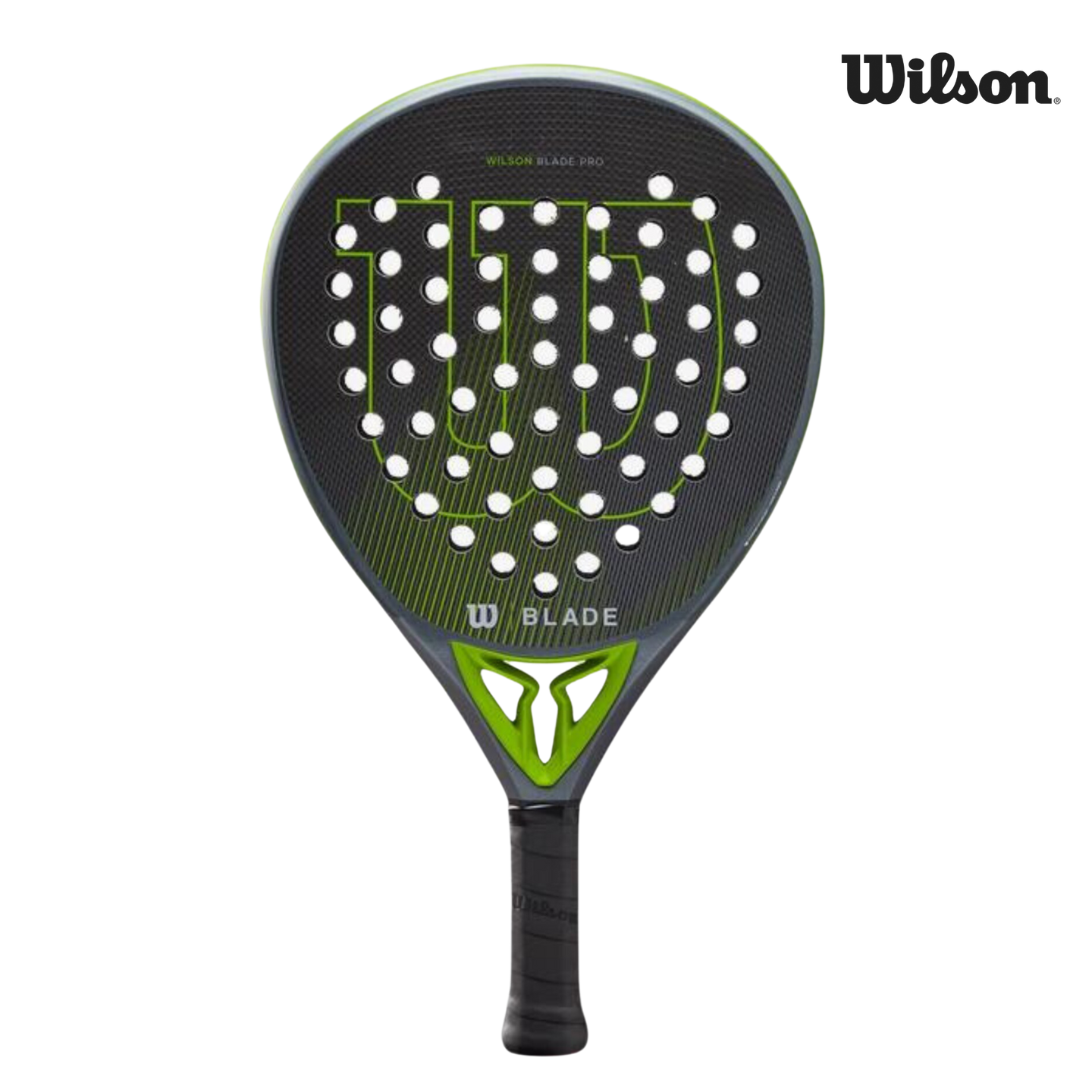 Wilson Blade Pro V2 Black/Green | Padel Racket Racket Wilson   