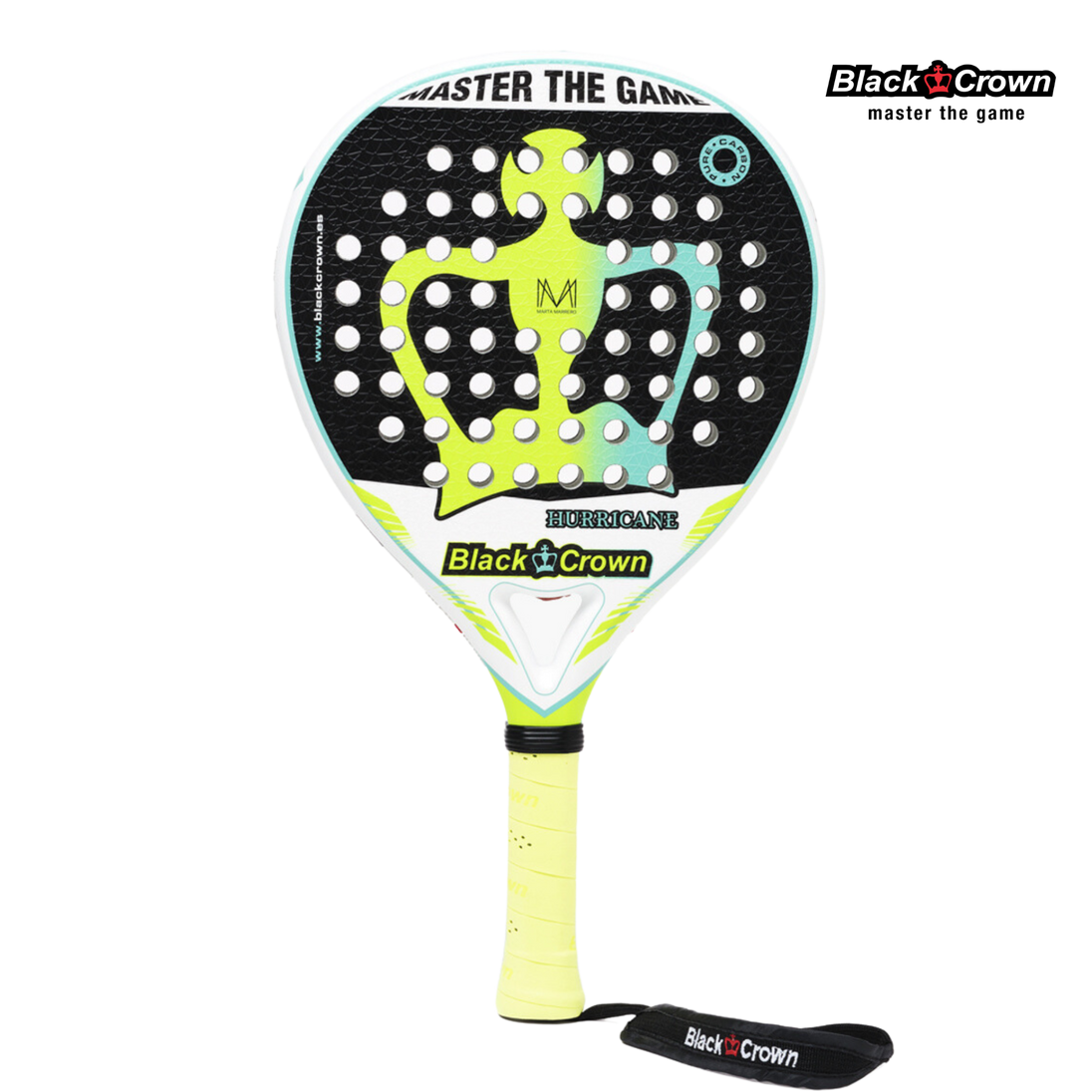 Black Crown Hurricane | Padel Racket Rackets Black Crown   