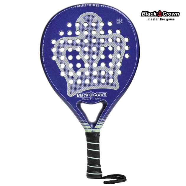 Black Crown Piton 11 Soft | Padel Racket Rackets Black Crown   